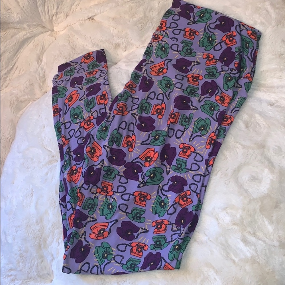 Lularoe TC phone leggings